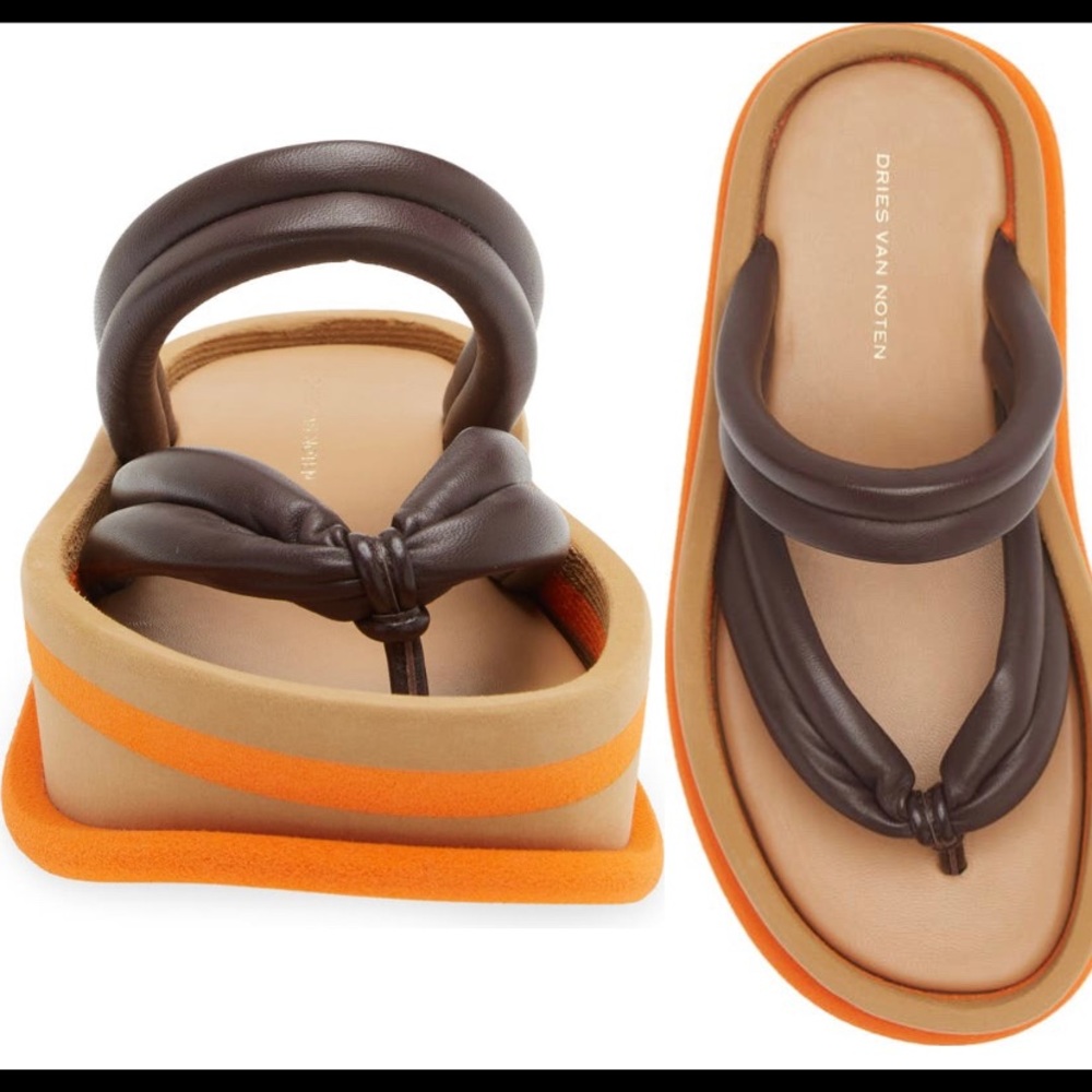 Brand New “Dries Van Noten” Sandals / Slides. Never worn .